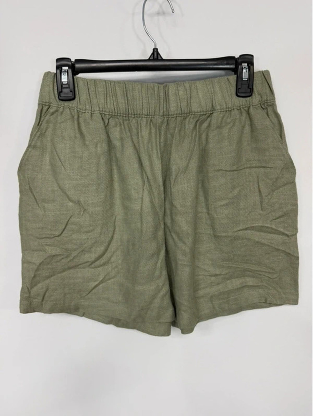 Size Small BlankNYC Green Linen Blend Shorts 5” Inseam Women’s